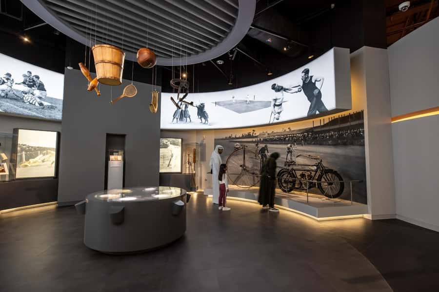 3-2-1 Qatar Olympic and Sports Museum: Admission Ticket - The Architecture Moment: Rings, Shape, and Instant Context