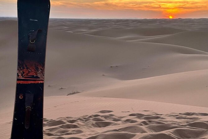 4hr Desert Safari: Sunset,Sunrise,Camel,Sand boarding,Inland Sea - Getting picked up, deflating tires, and meeting the desert setup at Sealine