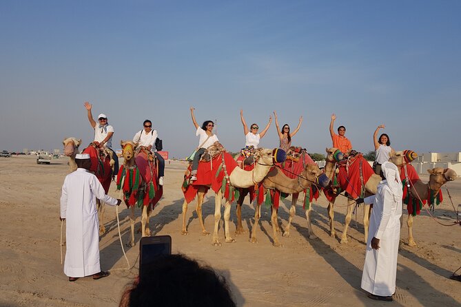 Camel Safari in Desert with Pickup and Drop off in Doha - Falcon photos and desert stops: small add-ons with big payoff