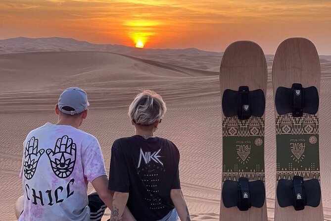 City Tour and Desert Safari with Camel Ride and Sand Boarding - Mesaieed Camel Ride and Local Tea: The Desert Part With Heart