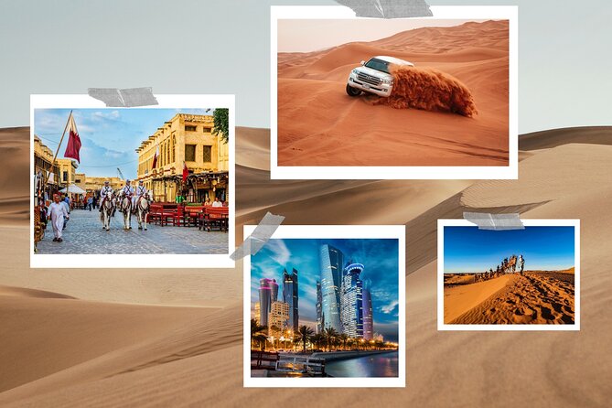 Combo Doha City Tour and Desert Safari - National Museum of Qatar: a desert-rose shaped building and Qatar’s story