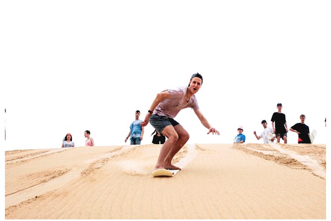 Desert Safari Combo: Camel Ride, Sandboarding & Inland Sea Visit - Getting to the Desert: Pickup, 4x4 Comfort, and Group Pace
