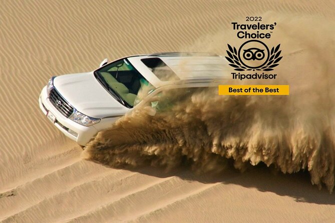 Desert safari, Dune bashing, sandboarding, camel, ATV Option - Inland Sea (Khor Al Adaid) photo stop: why this feels special