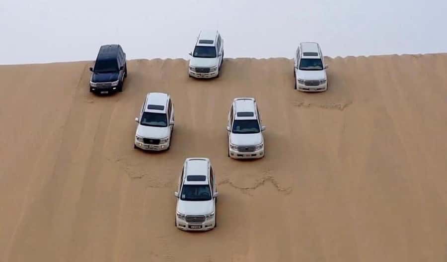 Desert Safari, Dunes Ride, Sand Boarding & Inland Sea Tour - Where You’ll Start in Doha, and How the Route Feels