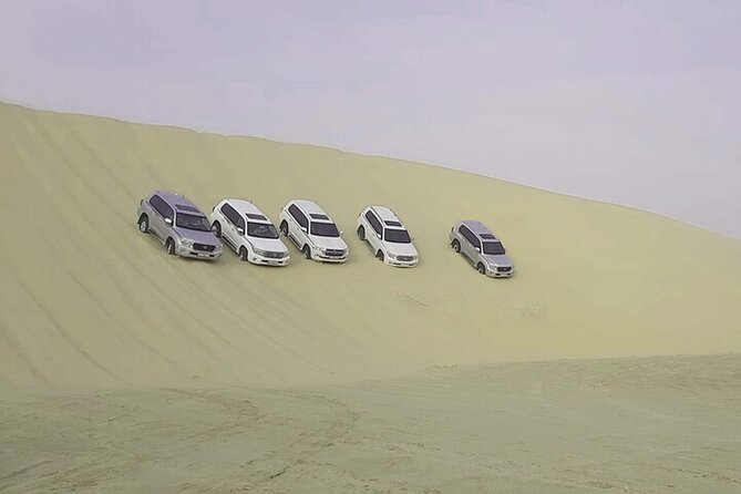 Desert safari Inland Sea Private Tour - The Dune Bashing Portion: Adrenaline With a Guide Driving the Day