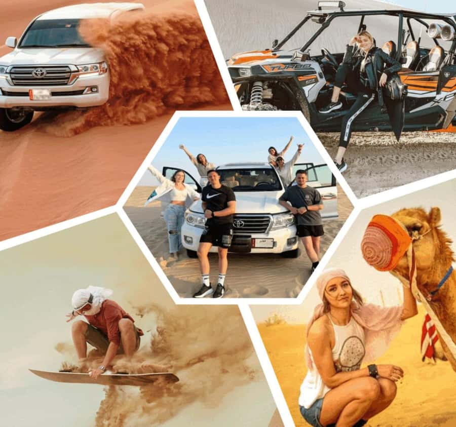 Desert Safari, Quad Bike, Camel Ride, Falcon & Sandboarding - Mesaieed photo stop, falcon photos, and a short camel ride