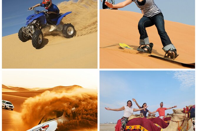 Desert Safari, Quad Bike, Sandboarding and Camel Ride - Key Highlights to Know Before You Go