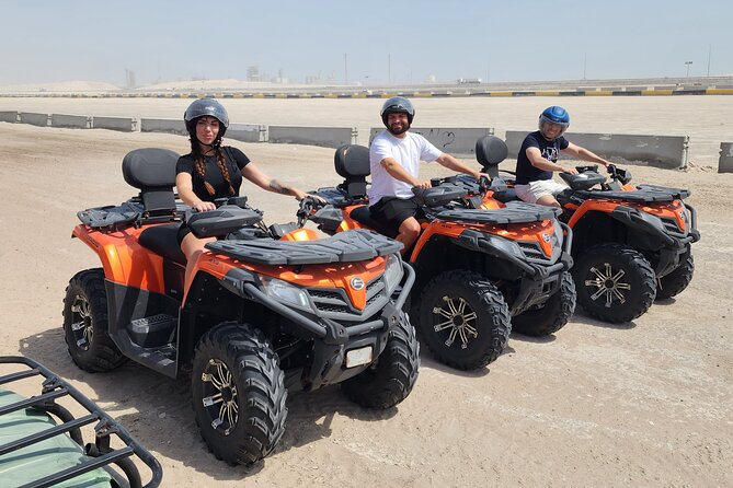 Desert Safari, Quad Bike, Sandboarding and Camel Ride - Seaside Fun at Sealine Beach: Quads and Camels Together