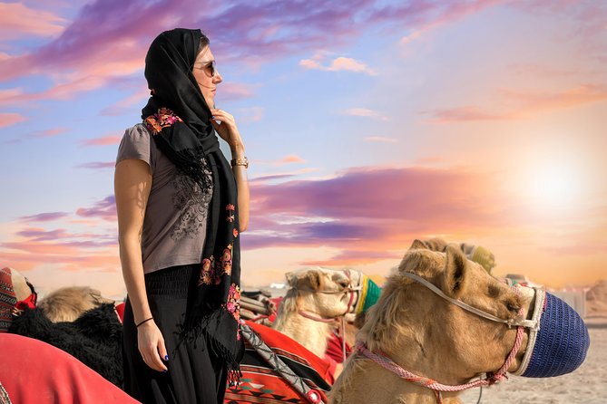 Desert Safari with Camel Ride, Sand Boarding & Inland Sea Tour in Doha - Doha desert dunes plus Khor Al Adaid: what you are really buying