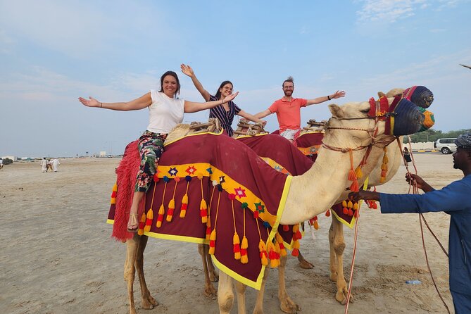 Desert Safari with Sandboarding and Inland Sea Private Tour - Sandboarding included: what to expect and how to get better photos