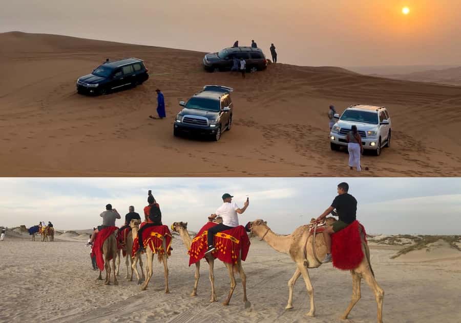 Doha Activities: Desert Safari, Dune Bashing & Inland Sea - Doha to the desert dunes in a comfortable 4x4