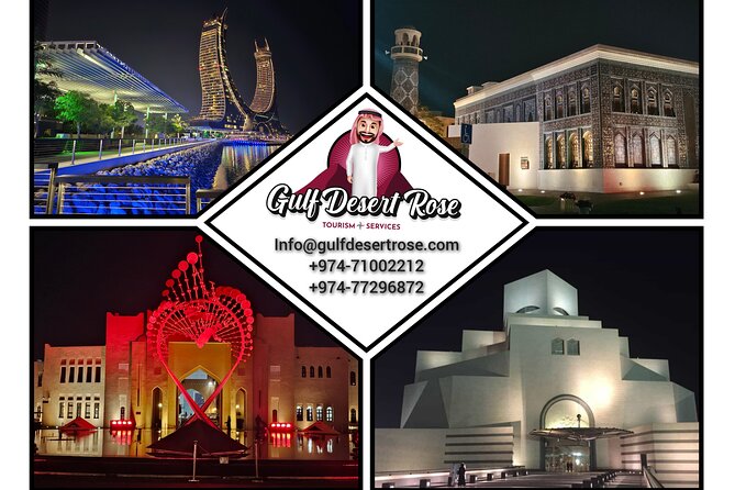 Doha All Inclusive Night City Tour with Traditional Dhow Boat - Key highlights to know before you go