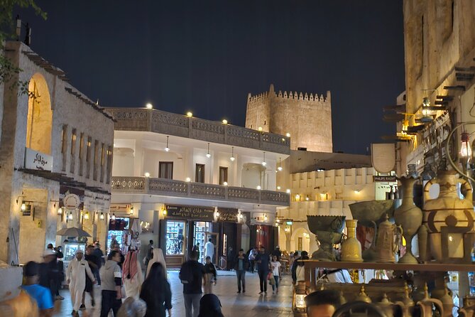 Doha All Inclusive Night City Tour with Traditional Dhow Boat - Katara Cultural Village: architecture you can appreciate fast