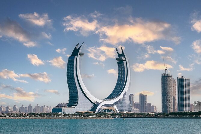 Doha Attractions -4 Hour City Tour & Transfer from Hotel/Airport - Stop 4, The Pearl Island and Qanat Quartier: upscale modern Doha without needing a reservation