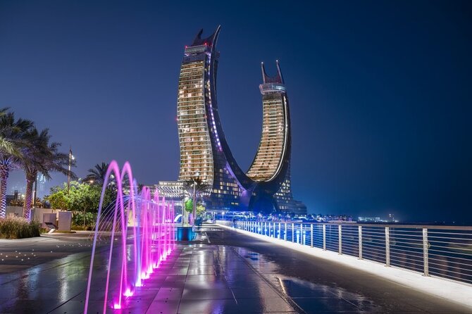 Doha City Tour and Dhow Cruise Ride (Private Tour) - West Bay: modern towers, business energy, and skyline photo angles