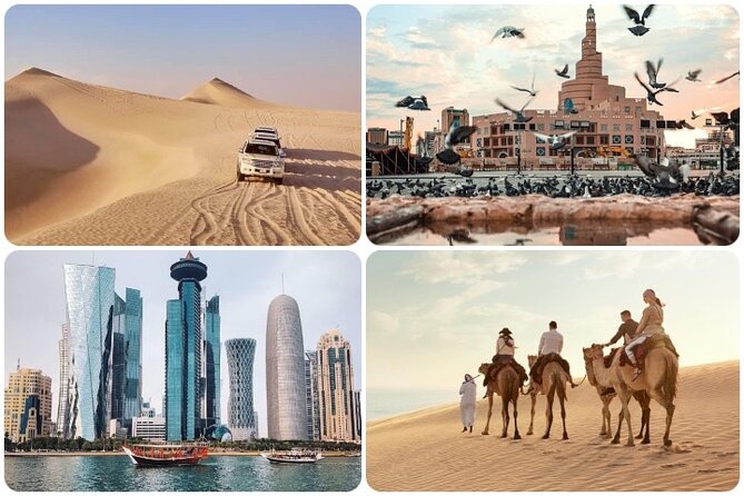 Doha: Combo City Tour & Desert Safari with Pickup drop-off - Your ride: private comfort with a small-group feel