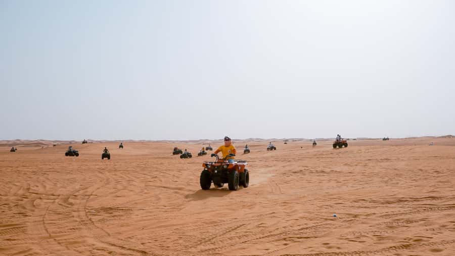 Doha: Combo Private Tour of Desert Safari with ATV Ride - Sealine Beach Camp stop: where the day slows down