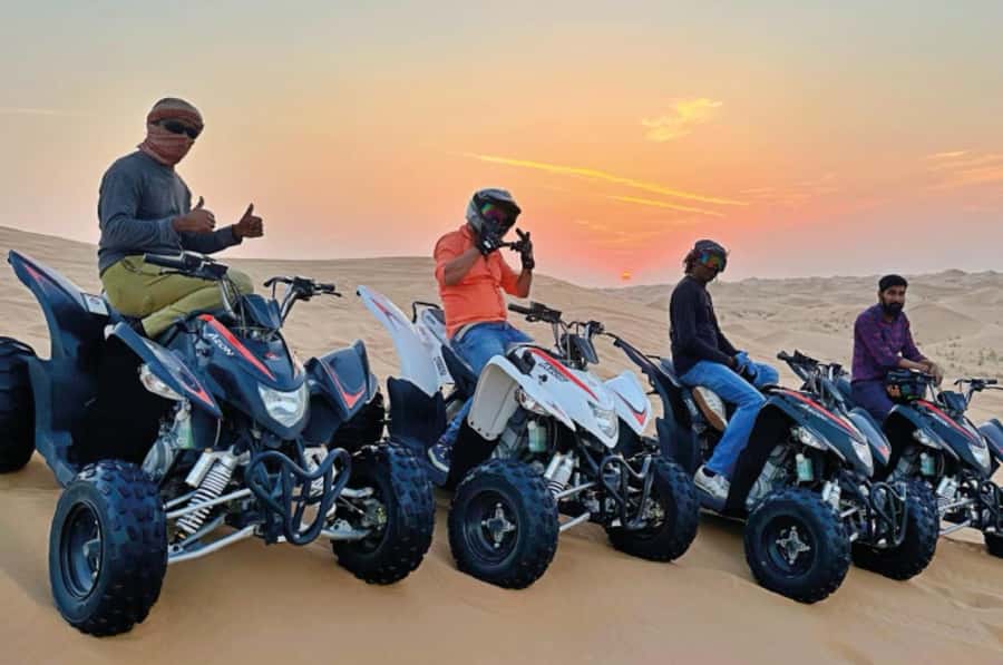 Doha: Desert All Activities ATV Quad Bike, Dune Bashing - From Doha hotels to dune country: the ride setup that matters