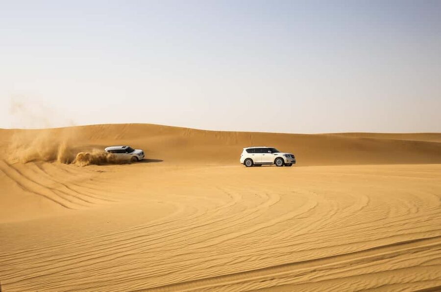 Doha Desert Excursion, Camel Ride, Inland sea, Sandboarding - Getting There: Pickup Options and the 45-Minute Transfer