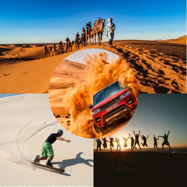Doha Desert Excursion, Camel Ride, Inland sea, Sandboarding - Price and What You Get for $27