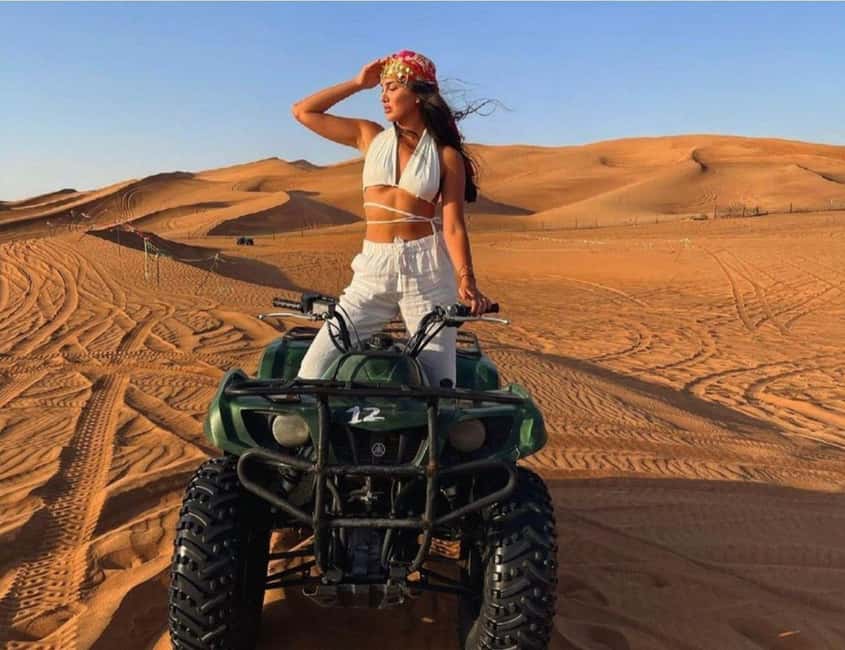 Doha: Desert Safari, Camel Ride, Dune Bashing & Inland Sea - From Doha to the dunes, with AC comfort and water