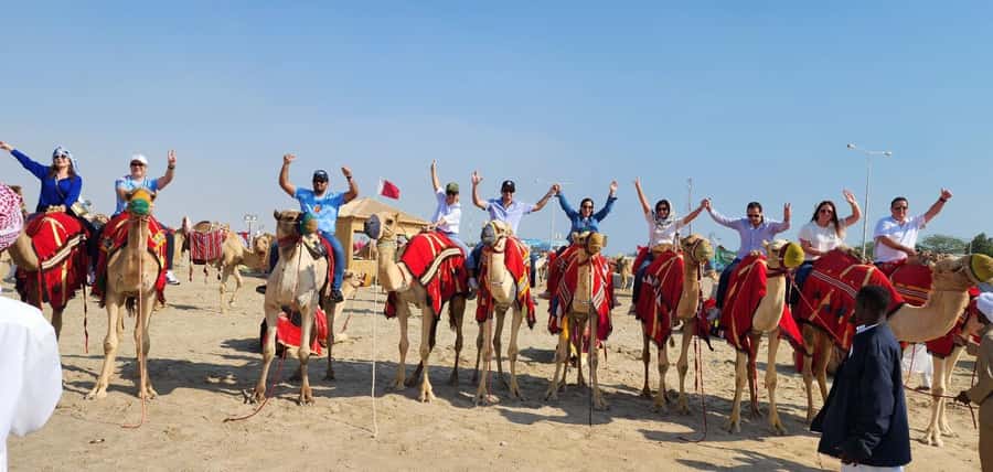 Doha; Desert safari, camel ride, sandboarding, Inland Sea - Doha Pickup, Land Cruiser Comfort, And Getting Out To The Dunes