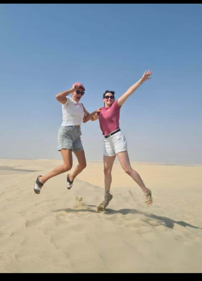 Doha; Desert safari, camel ride, sandboarding, Inland Sea - Dune Bashing In A Jeep SUV: The Fun Part, The Reality Check