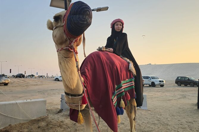 Doha Desert Safari Dune Bashing Camel Ride - Camel ride and quad bike: choose your level of adventure