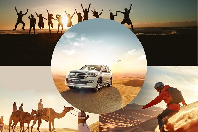 Doha Desert Safari Dune Bashing Camel Ride Sandboarding - Key Highlights At a Glance