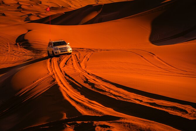 Doha Desert Safari Dune bashing,Sandboarding,CamelRide,Inland Sea - Getting Picked Up in a Heated, Air-Conditioned Comfort Zone