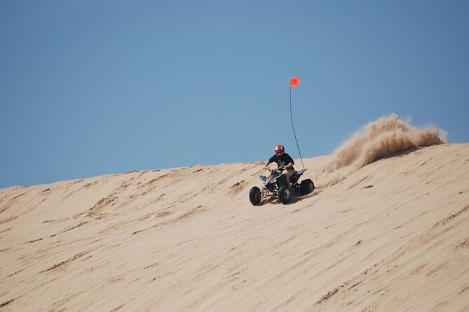 Doha Desert Safari Dune bashing,Sandboarding,CamelRide,Inland Sea - Beach Stops and ATV Add-Ons: Fun If You Can Get It Clearly Included