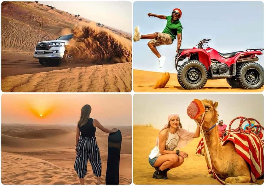 Doha: Desert Safari, Quad Bike, Camel Ride & Inland Sea Tour - Dune Bashing With a Licensed Driver: Fun, Fast, and Worth It