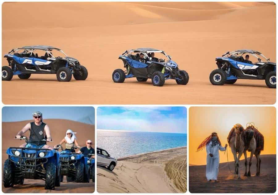 Doha: Desert Safari, Quad Bike, Camel Ride & Inland Sea Tour - Camel Ride for Bedouin Vibes, Plus the Calm Moment in the Middle