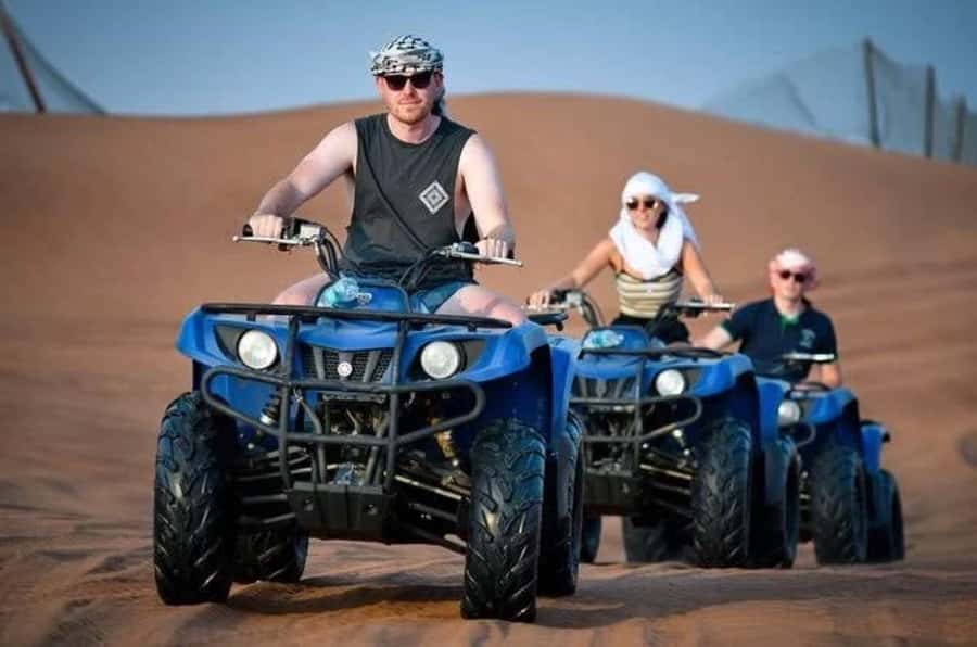 Doha: Desert Safari, Quad Biking, Sand Boarding & Camel Ride - Doha pickup to desert road time: how this day actually feels