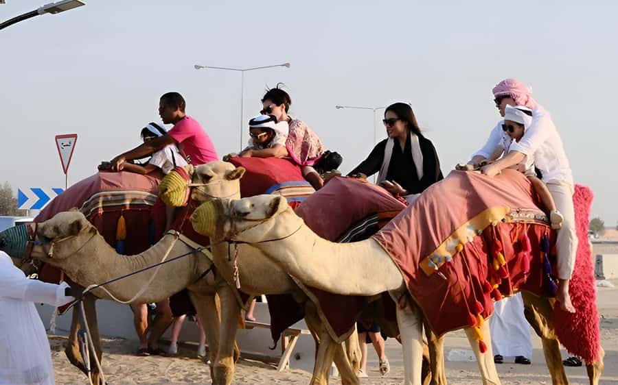 Doha: Desert Safari, Sandboarding, Dune Bashing & Inland Sea - Doha Pickup and the Ride Out: Where the Day Starts