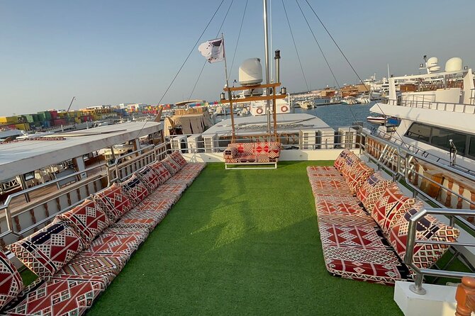 Doha Express City Tour with Dhow Cruise - The I Love Lusail Statue photo stop