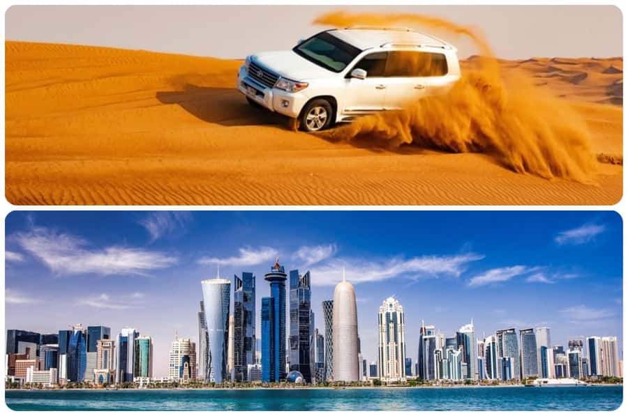 Doha : Full day Combo Tour to Doha City And Desert Safari - A fast intro to Doha in a single 8-hour loop