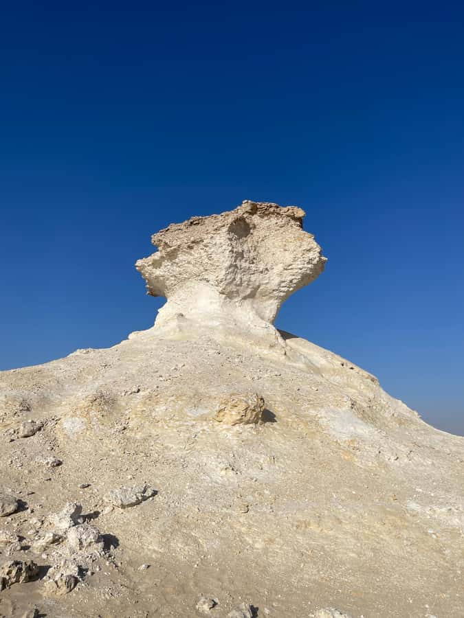 Doha Full Day North & West Tour | Rich History & culture - Zekreet and fort ruins: limestone world plus human stories