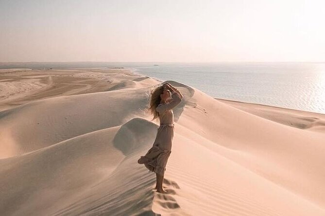 Doha Half Day Desert Safari Dune Bashing CamelRide & Sandboarding - Why Sealine Beach makes a half-day Doha desert safari feel like more