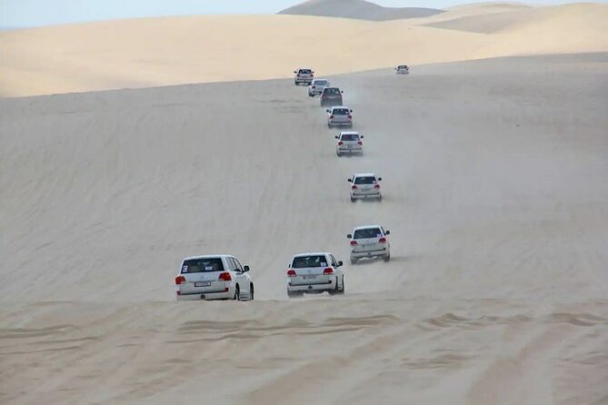 Doha Half Day Desert Safari Dune Bashing CamelRide & Sandboarding - Sandboarding included: how to get a first run that feels good