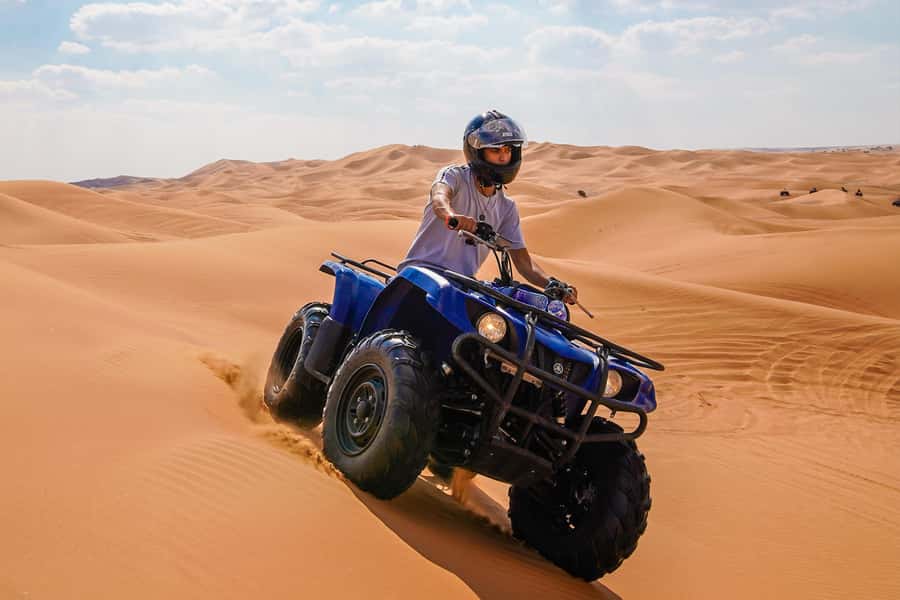 Doha: Half-Day Desert Safari, Quad Bike, Camels & Inland Sea - Camel Stop and a Photo Break: 15 Minutes Goes Fast