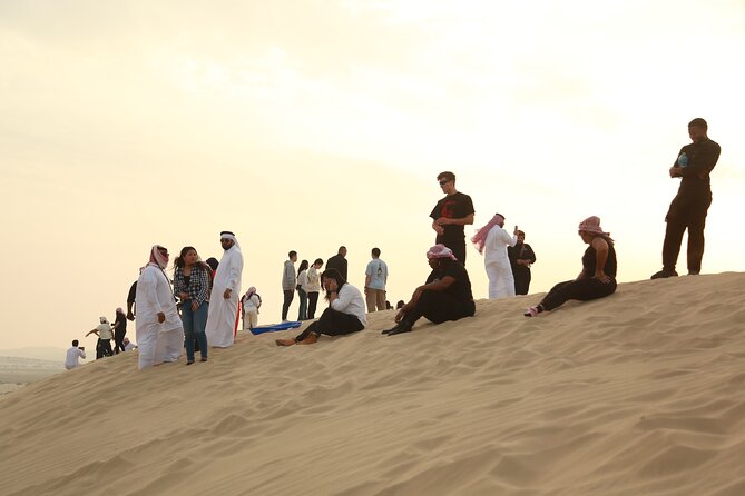 Doha: Half Day Desert Safari with Camel Ride and Inland Sea Tour - Inland Sea (Khor Al Adaid): Sand Meets Turquoise Water for Photos