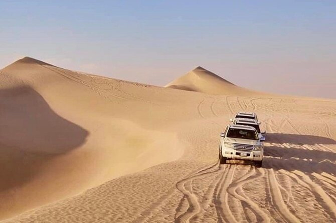Doha: Half Day Desert Safari with Camel Ride and Inland Sea Tour - Dune Bashing and Sandboarding: Where the Adrenaline Really Happens