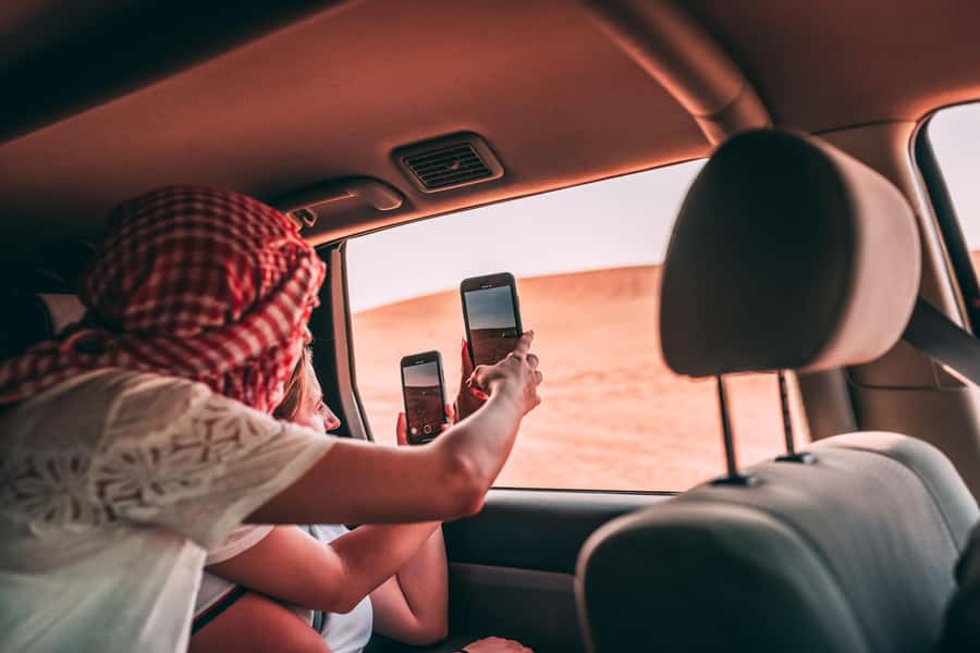 Doha : Inland Sea Desert Safari ,Camel Ride & Sandboarding - Coffee, Tea, and Bottled Water, Small Comforts That Matter