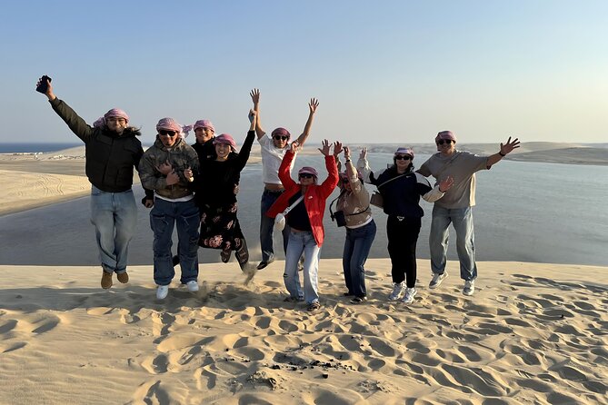 Doha: Luxury Desert Safari, Quad Bike & Sandboarding - Khor Al Udaid dunes: dune bashing plus sandboarding time