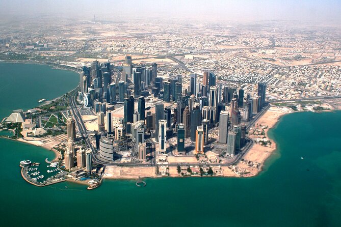 Doha Night City Tour With Pickup From Doha airport and Hotels - Lusail and West Bay at night: modern Doha in one photo stop