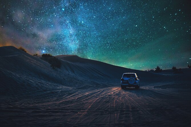 Doha Night Desert Safari Adventure - Inland Sea Beach Stop: Border Views and a Chance to Breathe