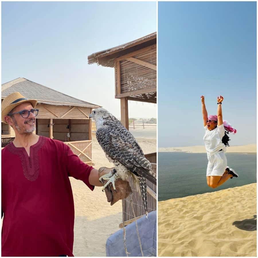 Doha: Night Desert Safari + Camel ride + Stargazing & Relax - A night safari that actually earns its darkness