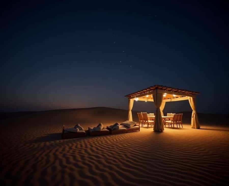 Doha : Night Desert Safari with Dune Bashing & Stargazing - Dune bashing in a Toyota Land Cruiser: fun, fast, and physical