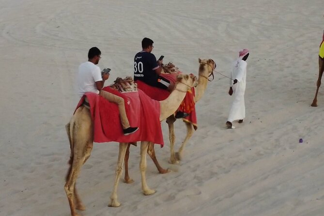 Doha-Night Desert Safari with Sand Board and Camel Ride - Private Group Comfort: What Your Guide Style Looks Like
